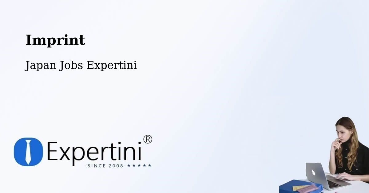 Imprint – Shinjō - Japan Jobs Expertini