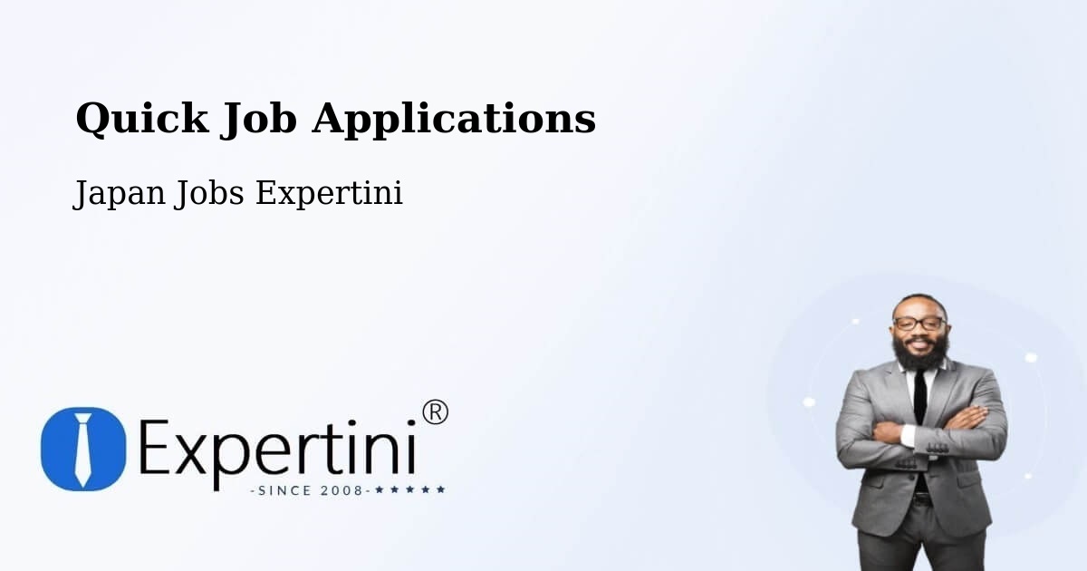 Quick Apply Feature – Shinjō - Japan Jobs Expertini