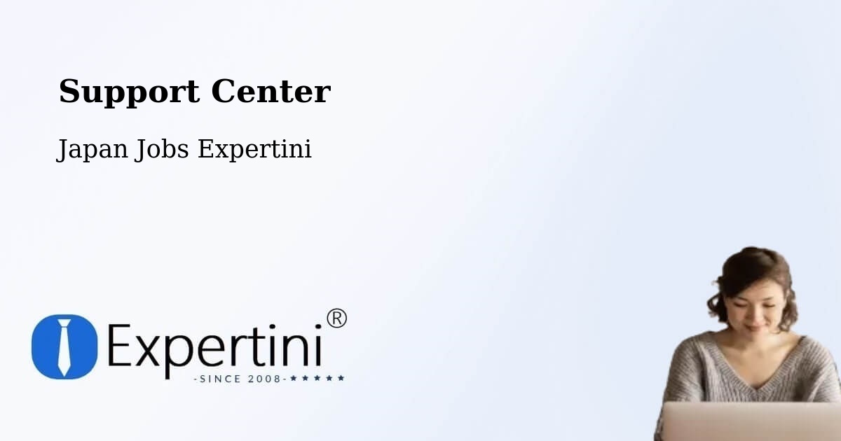 Support Services – Shinjō - Japan Jobs Expertini
