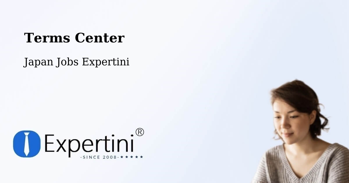 Terms of Service – Shinjō - Japan Jobs Expertini